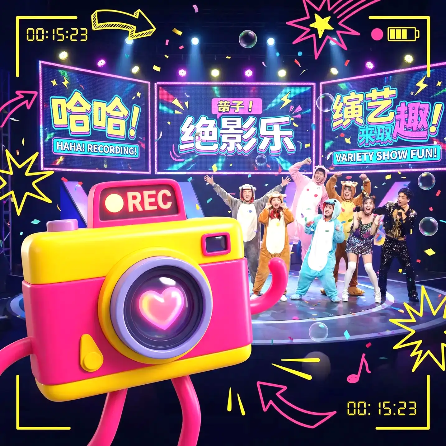 顶楼的大象张紫妍 经典综艺 - 极限挑战